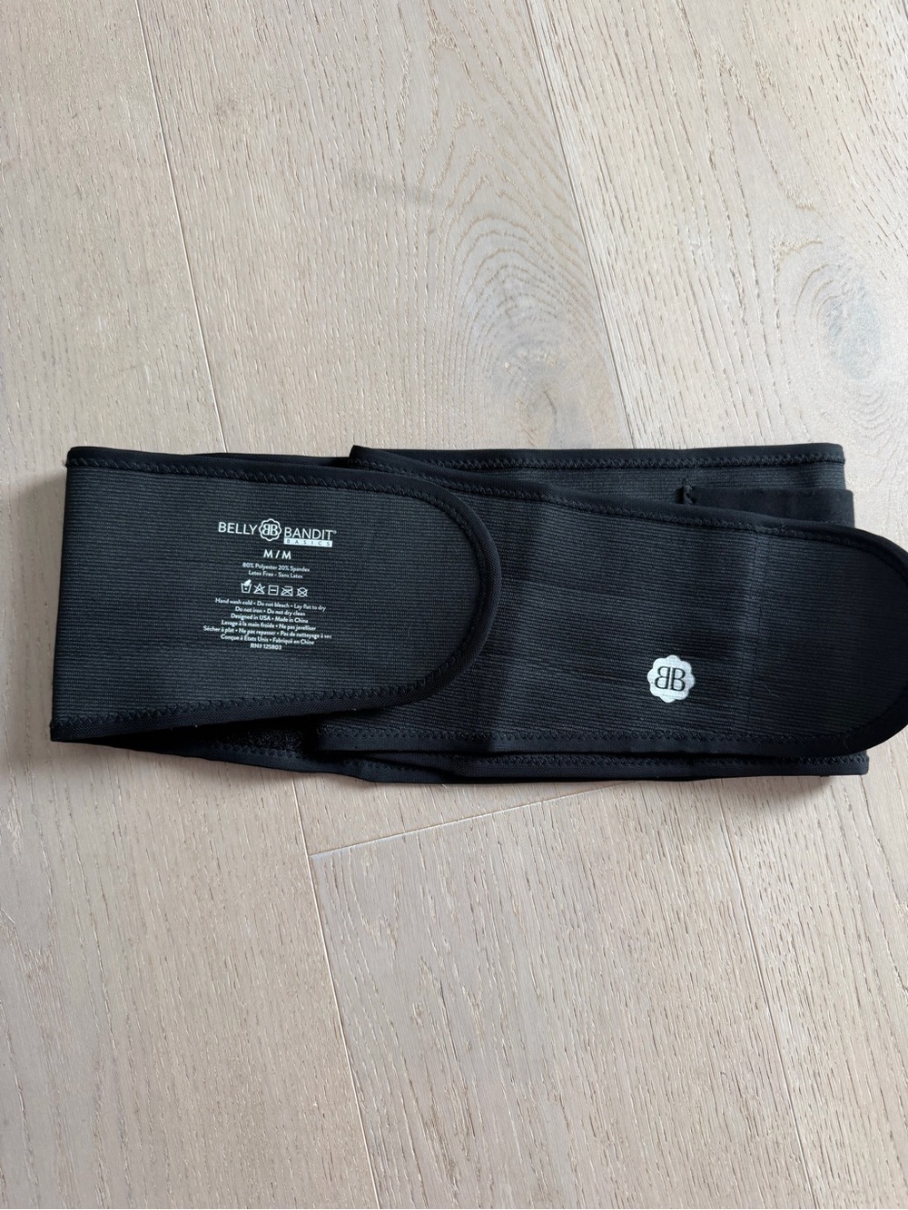 Belly Bandit Black Maternity Support Wrap